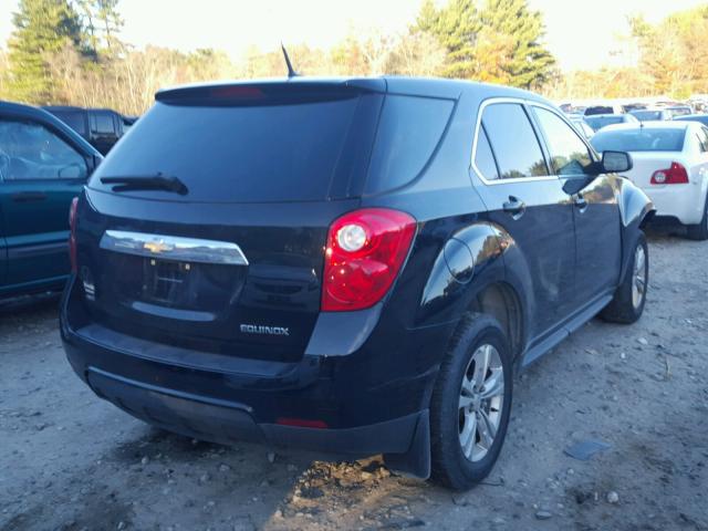 2CNFLCEC2B6268432 - 2011 CHEVROLET EQUINOX LS BLACK photo 4