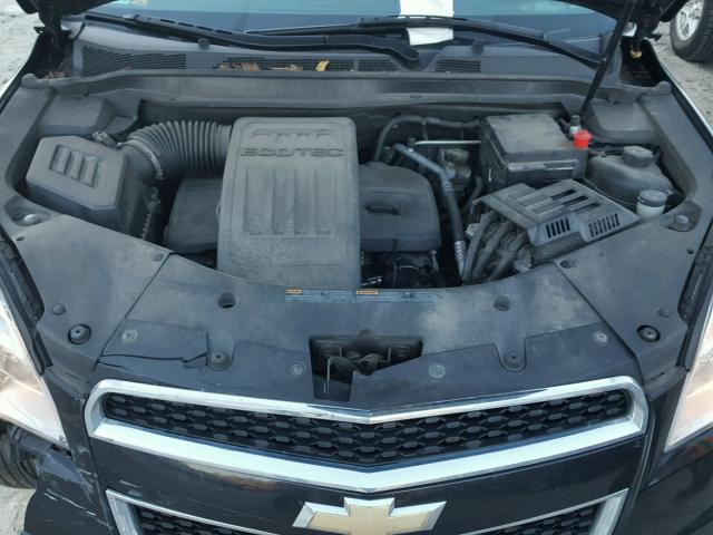 2CNFLCEC2B6268432 - 2011 CHEVROLET EQUINOX LS BLACK photo 7