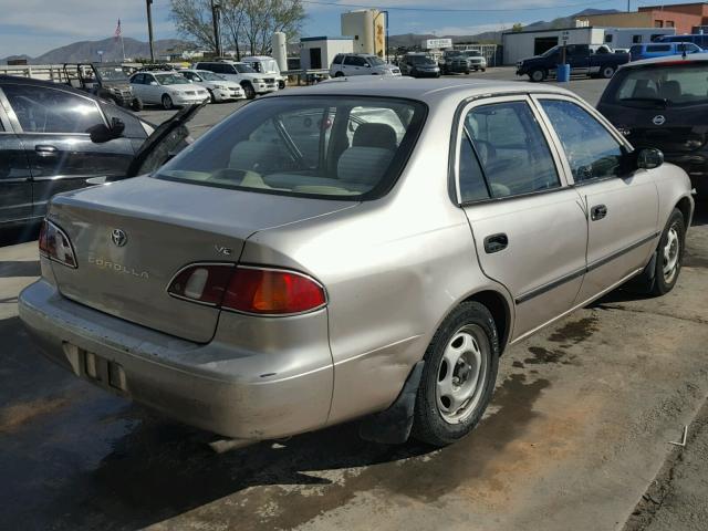 1NXBR12EXXZ155344 - 1999 TOYOTA COROLLA GOLD photo 4