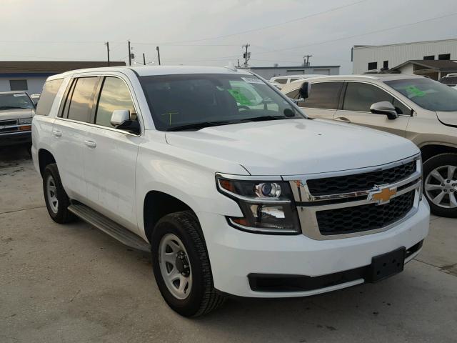 1GNLCDEC3HR215448 - 2017 CHEVROLET TAHOE POLI WHITE photo 1