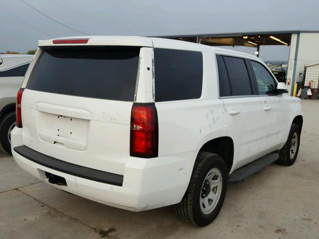 1GNLCDEC3HR215448 - 2017 CHEVROLET TAHOE POLI WHITE photo 4