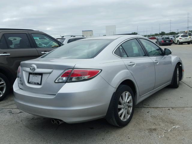 1YVHZ8CH5B5M02492 - 2011 MAZDA 6 I SILVER photo 4