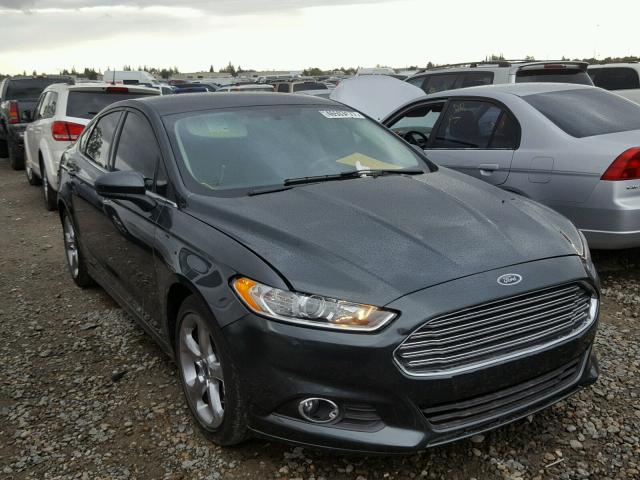 3FA6P0G73GR202453 - 2016 FORD FUSION S GREEN photo 1