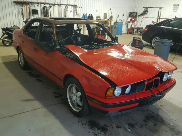 WBAHD6316PBJ87920 - 1993 BMW 525 I AUTO RED photo 1