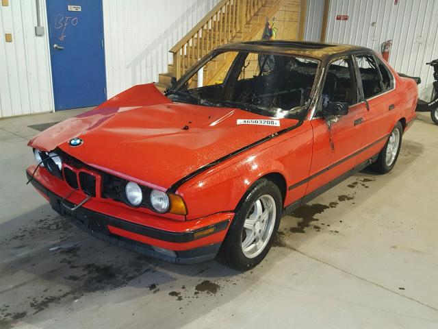 WBAHD6316PBJ87920 - 1993 BMW 525 I AUTO RED photo 2