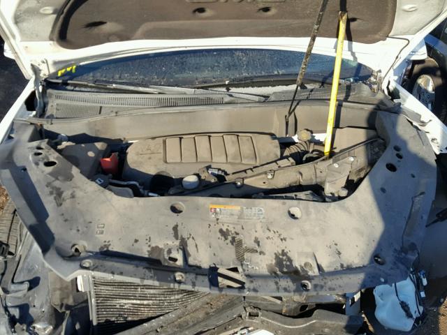 1GKKRRKD2DJ256549 - 2013 GMC ACADIA SLT თეთრი ფოტო 7