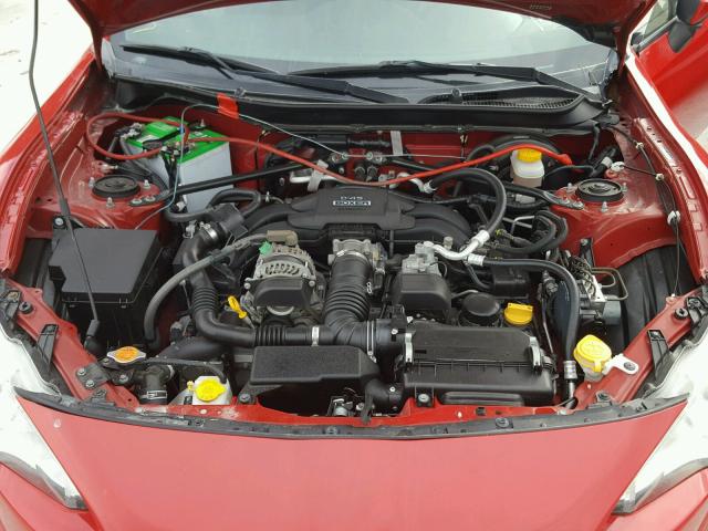 JF1ZNAA16D2711143 - 2013 TOYOTA SCION FR-S წითელი ფოტო 7