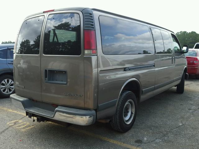 1GAGG29R411118144 - 2001 CHEVROLET EXPRESS G2 GRAY photo 4