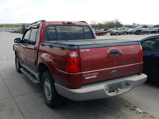 1FMZU67EX1UB74132 - 2001 FORD EXPLORER S RED photo 3