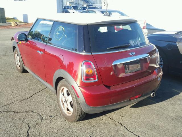 WMWMF335X8TU64834 - 2008 MINI COOPER RED photo 3