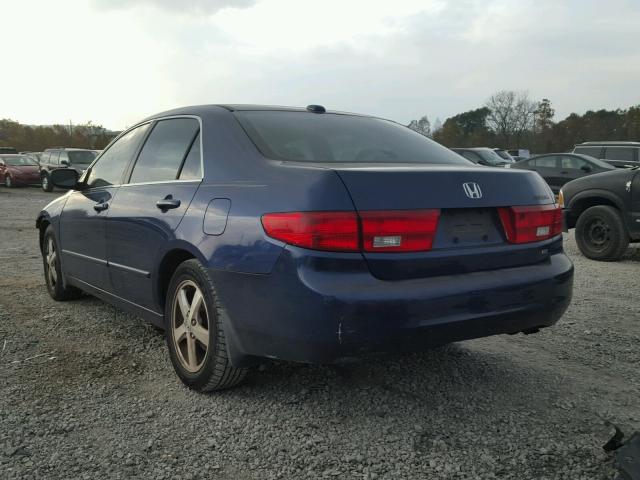 1HGCM56825A061235 - 2005 HONDA ACCORD EX BLUE photo 3