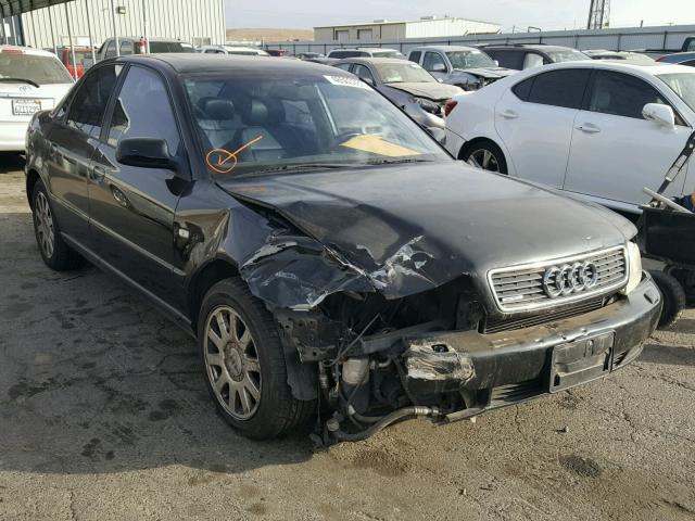 WAUDC28D7YA148256 - 2000 AUDI A4 1.8T QU BLACK photo 1