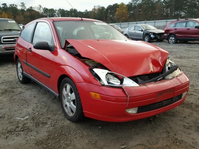 3FAFP31302R199916 - 2002 FORD FOCUS ZX3 RED photo 1