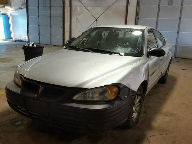 1G2NF52E12M502834 - 2002 PONTIAC GRAND AM S 银色 照片 2