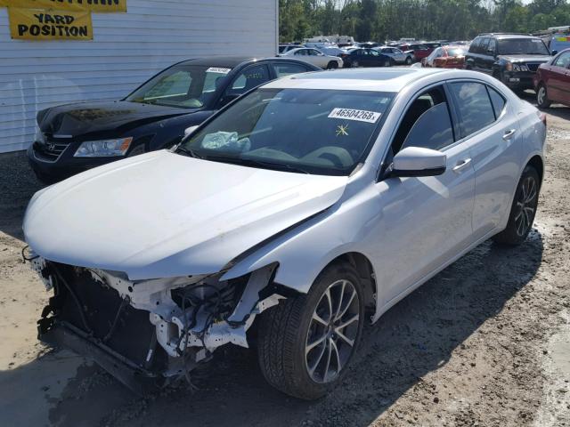 19UUB2F58FA011598 - 2015 ACURA TLX TECH WHITE photo 2