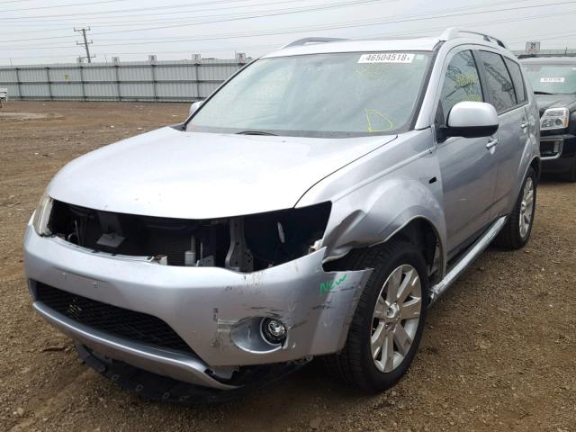 JA4LT31W79Z006244 - 2009 MITSUBISHI OUTLANDER SILVER photo 2