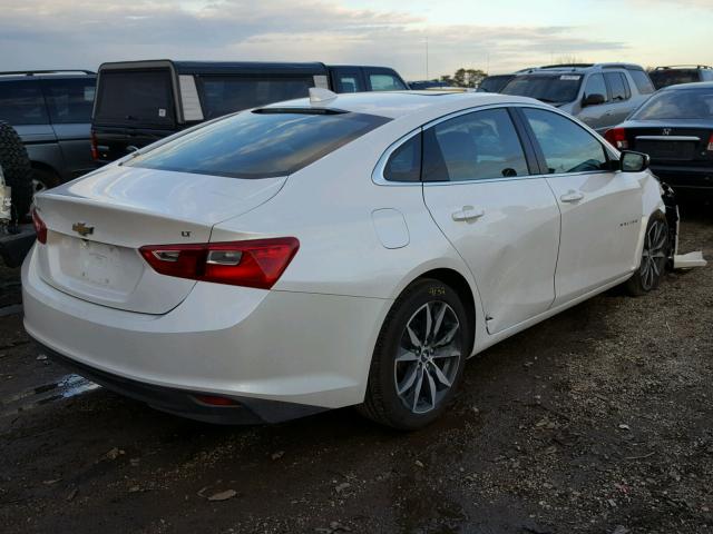 1G1ZE5ST6HF244086 - 2017 CHEVROLET MALIBU LT WHITE photo 4