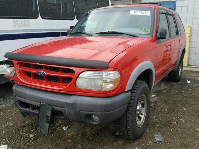 1FMZU34X3XZB14533 - 1999 FORD EXPLORER RED photo 2