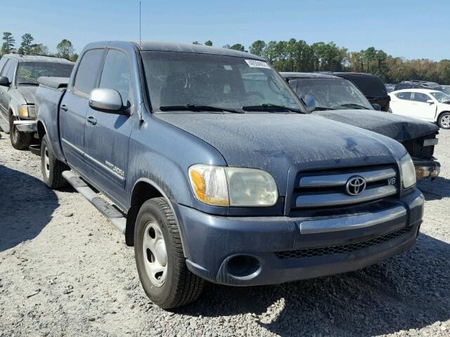 5TBET34106S535507 - 2006 TOYOTA TUNDRA DOU BLUE photo 1