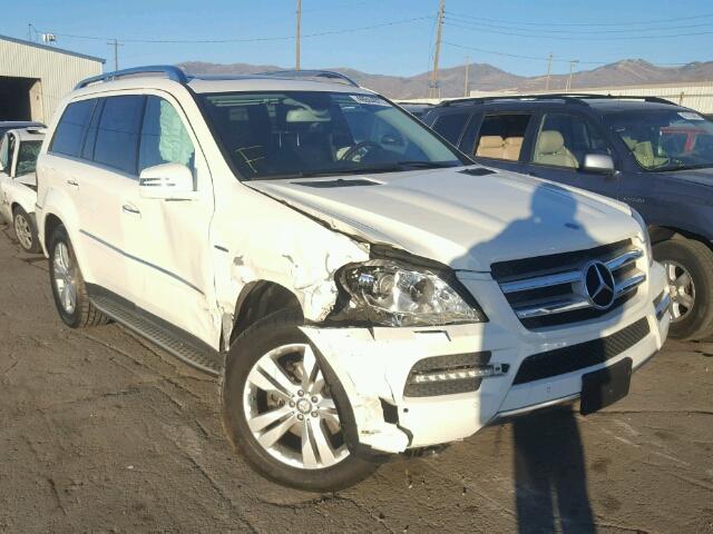 4JGBF2FE9CA791290 - 2012 MERCEDES-BENZ GL 350 BLU WHITE photo 1