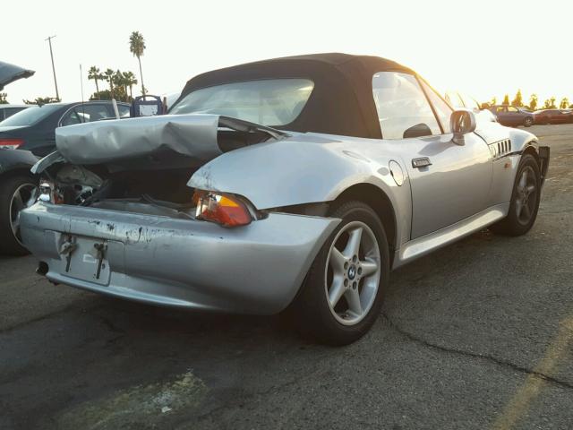 4USCJ3320VLC01618 - 1997 BMW Z3 2.8 SILVER photo 4