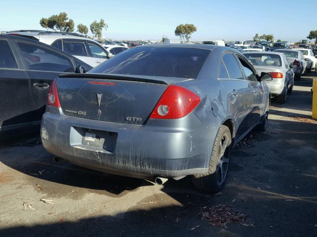 1G2ZM551664157709 - 2006 PONTIAC G6 GTP TEAL photo 4