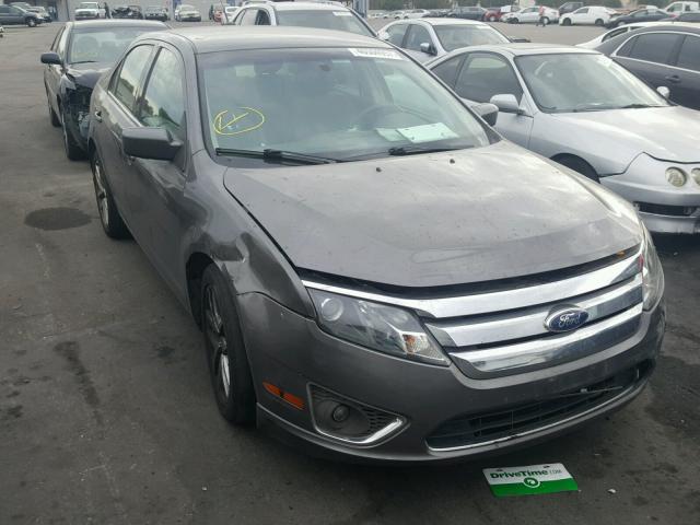 3FAHP0JA2CR248394 - 2012 FORD FUSION SEL GRAY photo 1