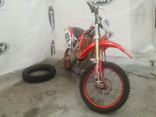 JH2PE06047K202255 - 2007 HONDA CRF450 X RED photo 1