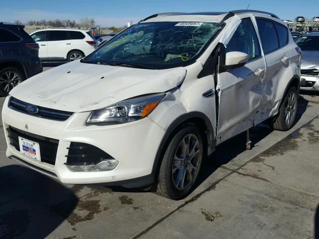 1FMCU0J93FUA57112 - 2015 FORD ESCAPE TIT WHITE photo 9