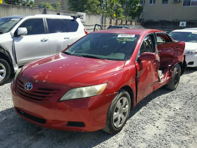 4T1BE46K67U121009 - 2007 TOYOTA CAMRY NEW RED photo 2