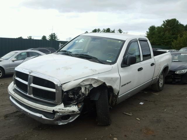 1D7HU18D45S191699 - 2005 DODGE RAM 1500 S WHITE photo 2