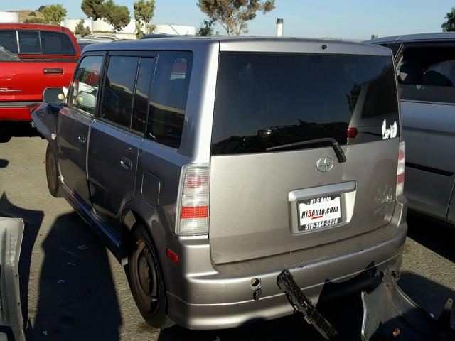 JTLKT324164044919 - 2006 TOYOTA SCION XB Gümüş foto 3
