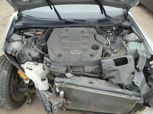 JNKCV51E34M607223 - 2004 INFINITI G35 GRAY photo 7