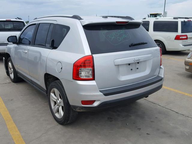 1C4NJCBA4CD723910 - 2012 JEEP COMPASS SP 灰色 照片 3