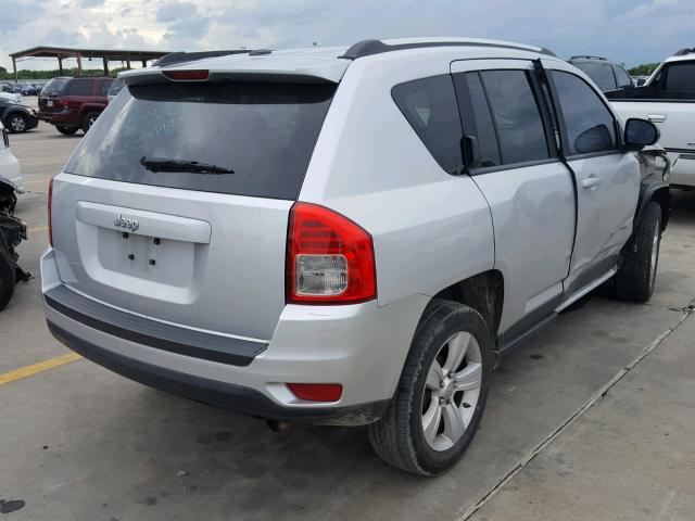 1C4NJCBA4CD723910 - 2012 JEEP COMPASS SP 灰色 照片 4