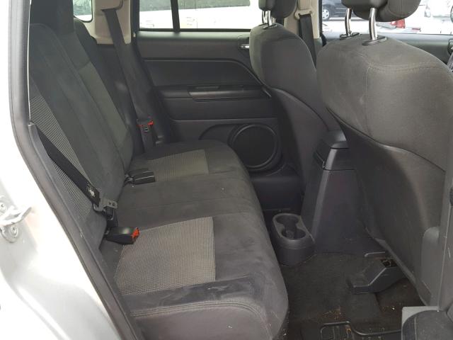 1C4NJCBA4CD723910 - 2012 JEEP COMPASS SP 灰色 照片 6