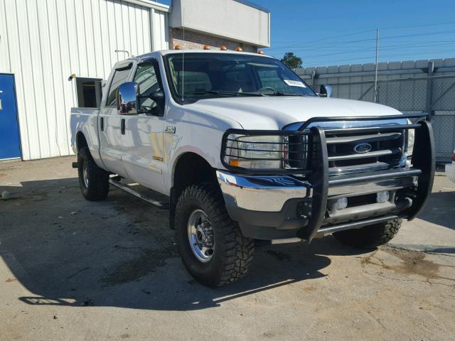 1FTNW21P04EA97950 - 2004 FORD F250 SUPER WHITE photo 1