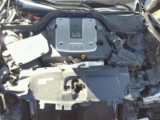 JNKCV64E98M121197 - 2008 INFINITI G37 BASE BLACK photo 7