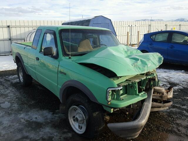 1FTCR15UXVPA88543 - 1997 FORD RANGER SUP GREEN photo 1