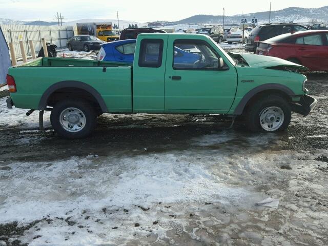 1FTCR15UXVPA88543 - 1997 FORD RANGER SUP GREEN photo 9