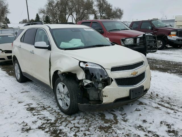 1GNFLGEK6FZ118828 - 2015 CHEVROLET EQUINOX LT WHITE photo 1