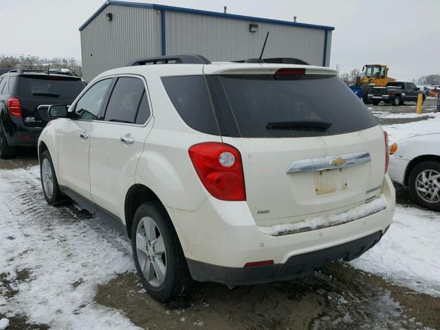 1GNFLGEK6FZ118828 - 2015 CHEVROLET EQUINOX LT WHITE photo 3