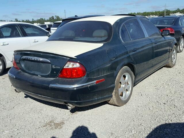 SAJDA01NX1FL95541 - 2001 JAGUAR S-TYPE GREEN photo 4