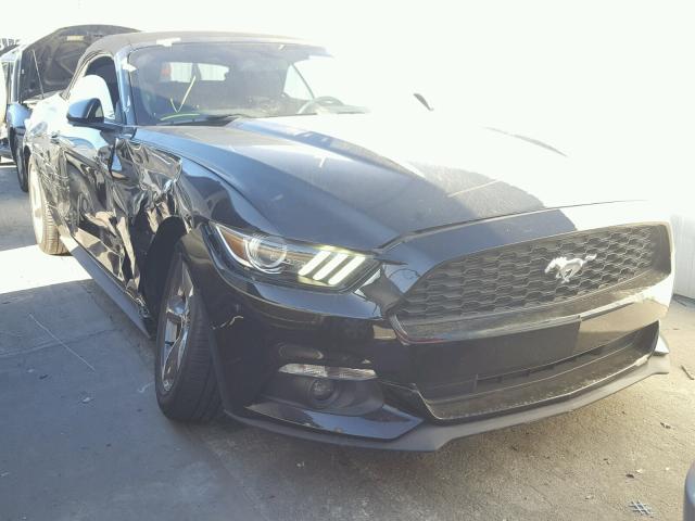 1FATP8EM5G5268760 - 2016 FORD MUSTANG BLACK photo 1