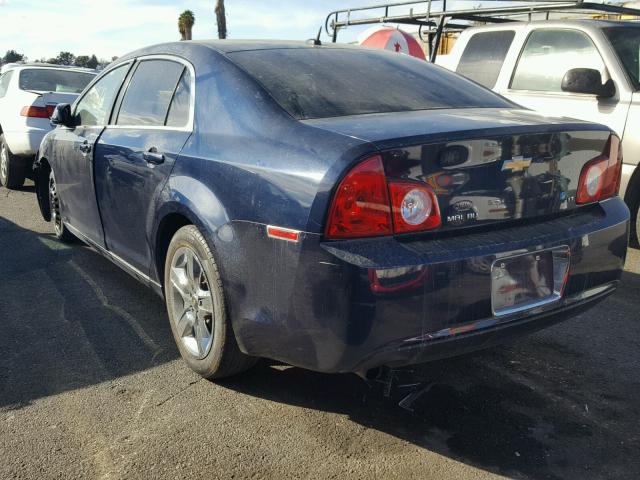 1G1ZH57B09F205311 - 2009 CHEVROLET MALIBU 1LT BLUE photo 3