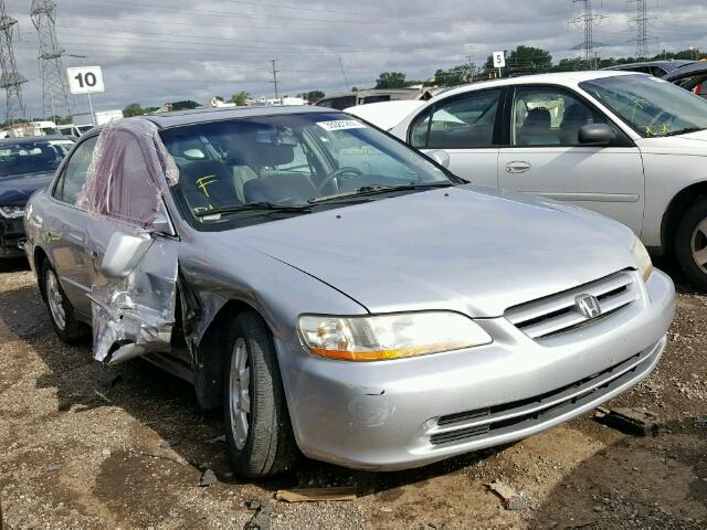 1HGCG56792A081525 - 2002 HONDA ACCORD SILVER photo 1