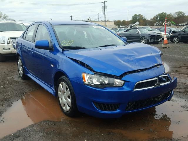 JA32U2FU7BU000526 - 2011 MITSUBISHI LANCER BLUE photo 1