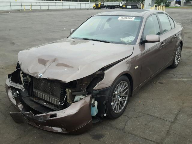 WBANA53564B174279 - 2004 BMW 525 I BROWN photo 2