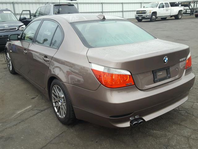 WBANA53564B174279 - 2004 BMW 525 I BROWN photo 3