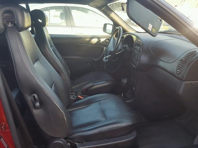 YS3DF78N7W7007660 - 1998 SAAB 900 SE TUR RED photo 5